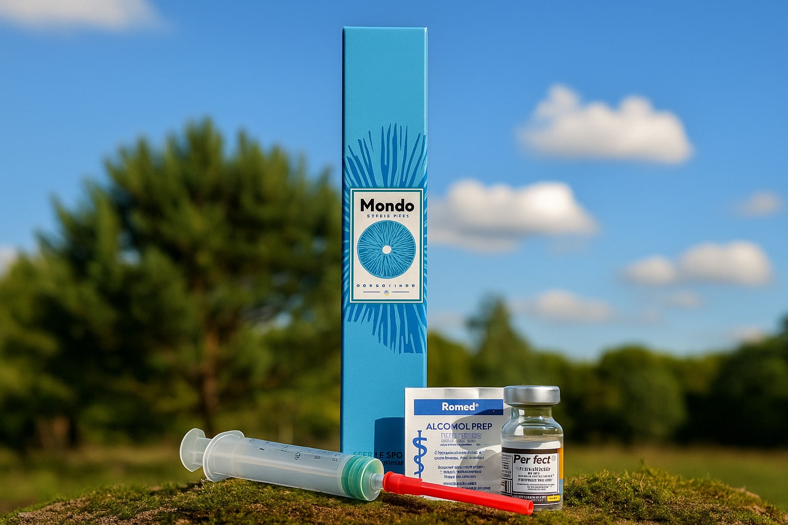 spore vials mushrooms