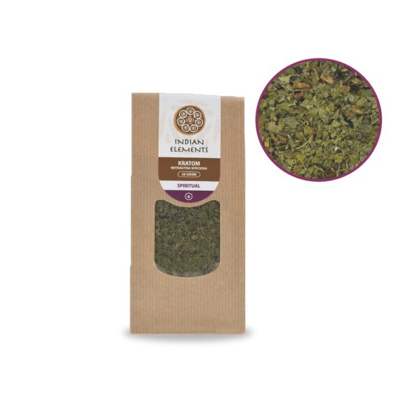 Indian Elements Kratom Bladeren – 50 gram