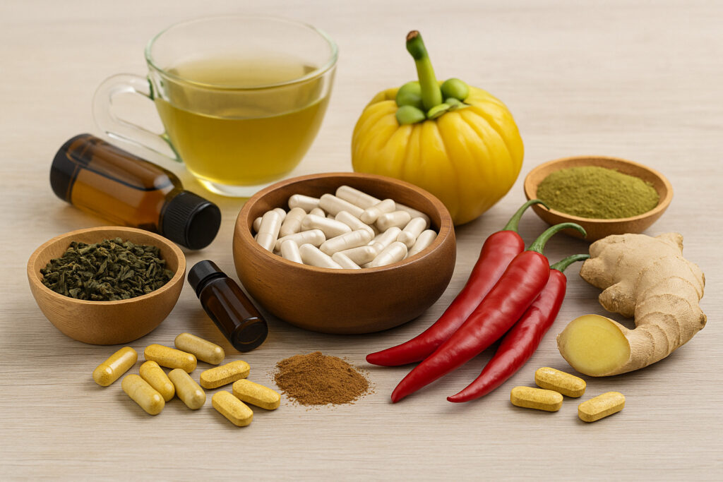 Afvallen met supplementen en kruiden