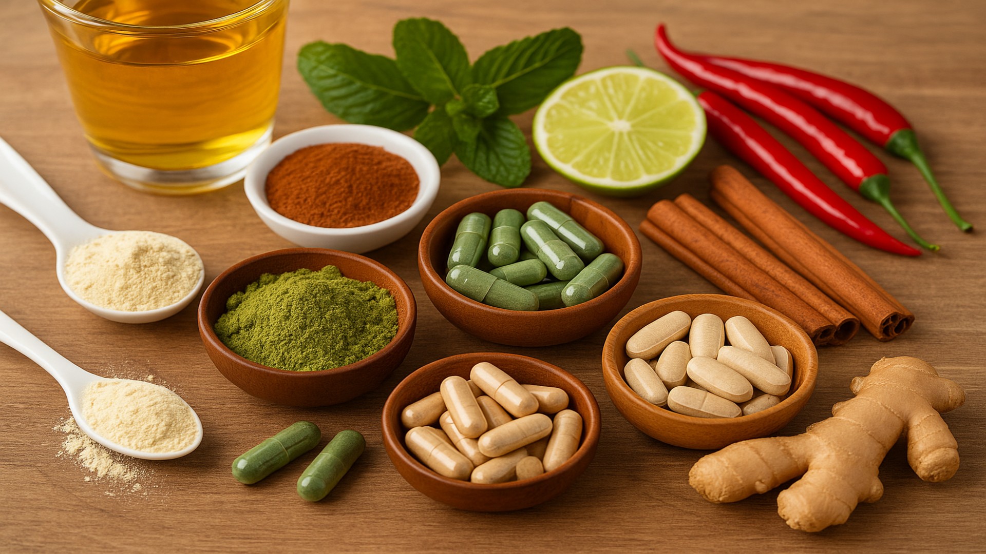 Ondersteunende kruiden die je stofwisseling een boost kunnen geven