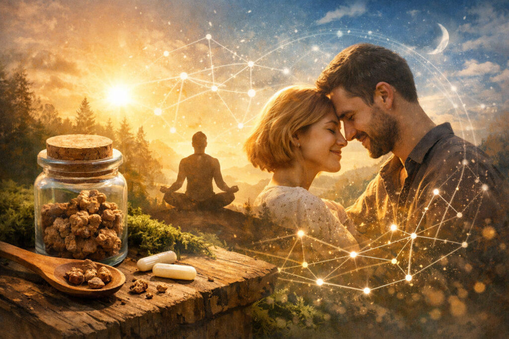 Microdosing with truffles and connection